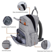 Cargar imagen en el visor de la galería, Pañalera Land Timok + Cambiador - Nana Banana 3000