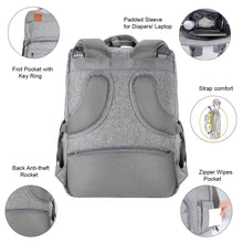 Cargar imagen en el visor de la galería, Pañalera Land Timok + Cambiador - Nana Banana 3000