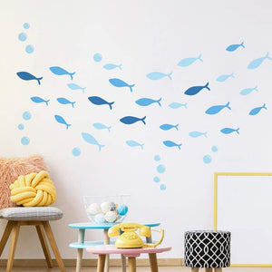 42 Stick de Pared de Peces