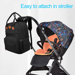 Pañalera Camping Cuna Cambiador USB – Nana Banana